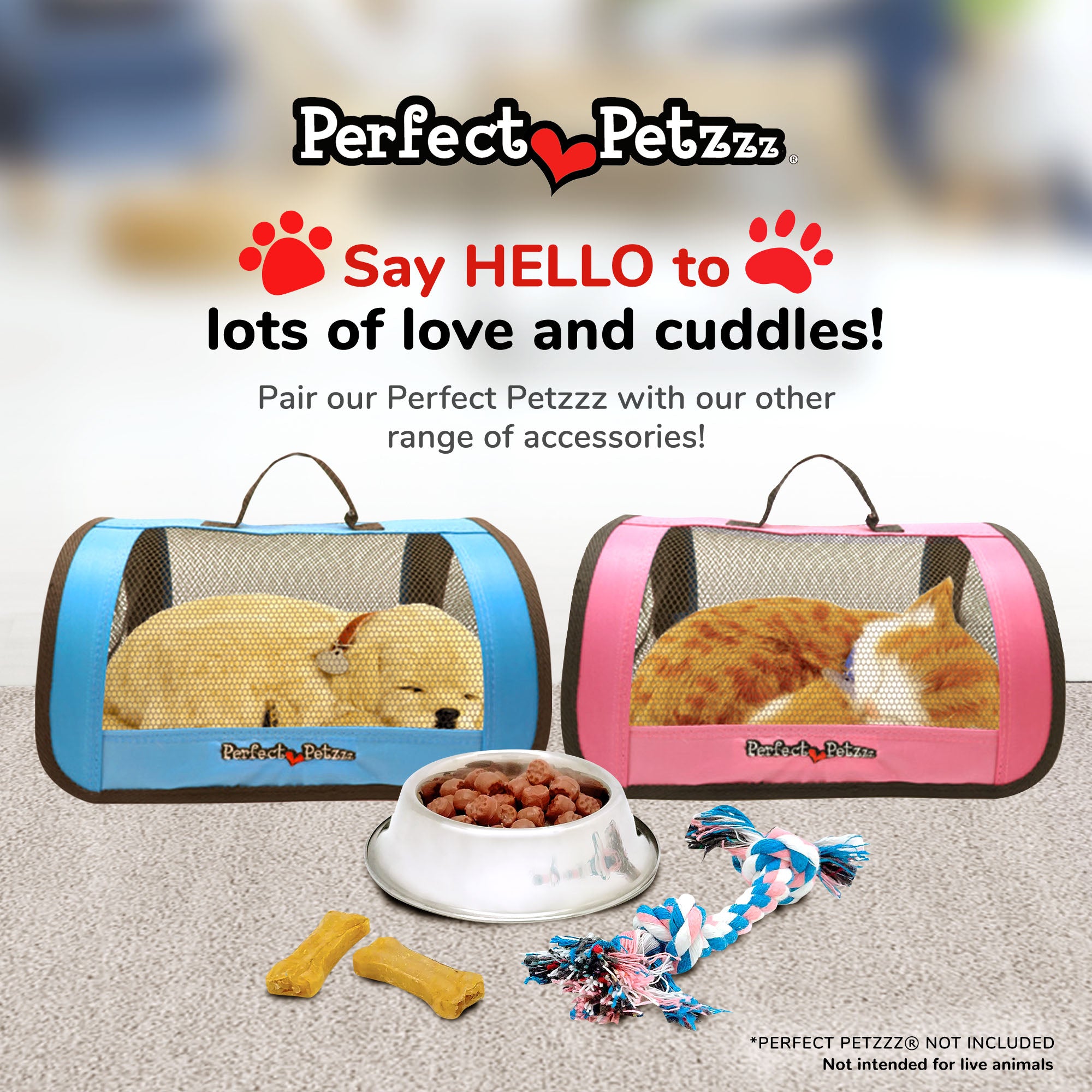 Perfect Petzzz Blue Tote - image 8